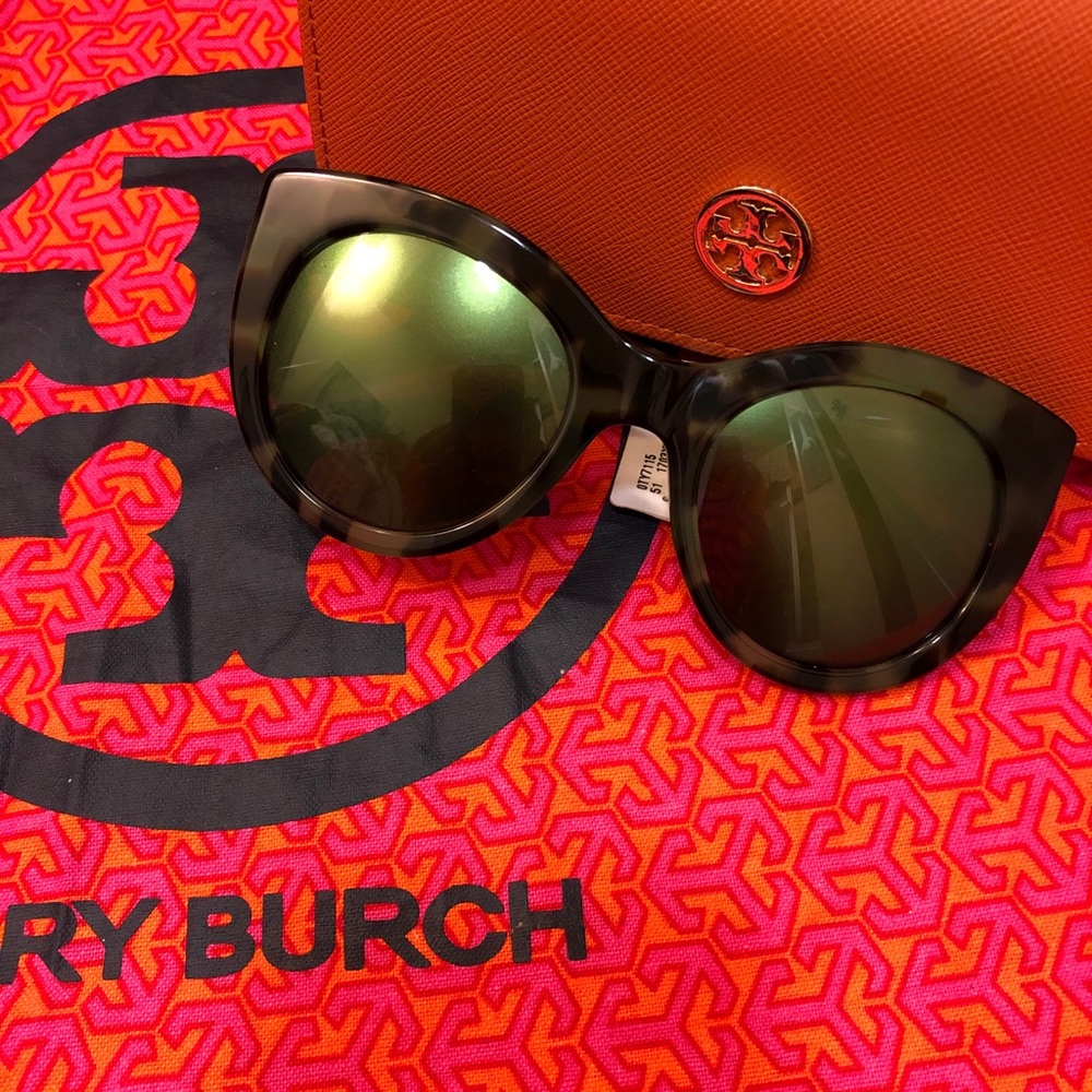 Tory Burch Camo Sunglasses